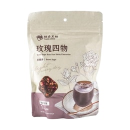 台湾糖鼎 玫瑰四物黑糖砖 7包入 210g