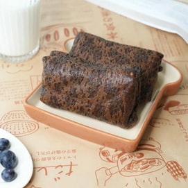 BAKER LEE 蛋皮吐司 巧克力味 300g【煎烤蛋皮+绵软吐司 超绝搭配】【营养早餐面包】