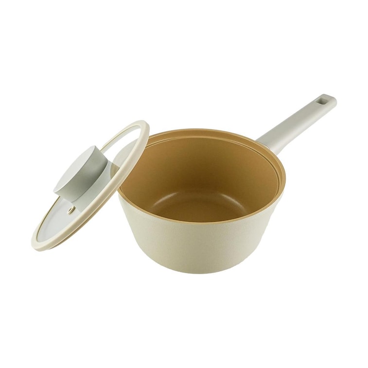 South Korea NEOFLAM Vulcan Stock Pot, Ceramic-Coated Cooking Pot, 7 Inches, Compatible with Induction Cookers & Gas Stov 7