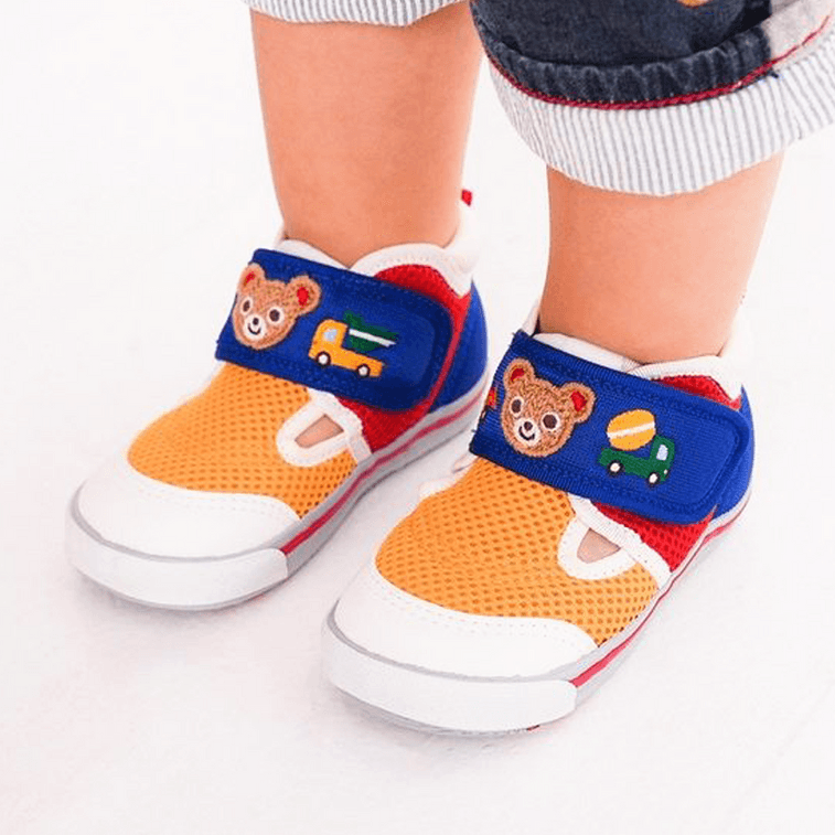 MIKIHOUSE 日本制透气拼色学步布鞋 16cm 460g 8