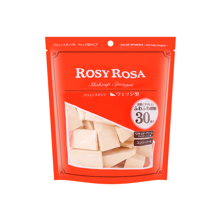 ROSY ROSA バリュースポンジウェッジ 30P Yami