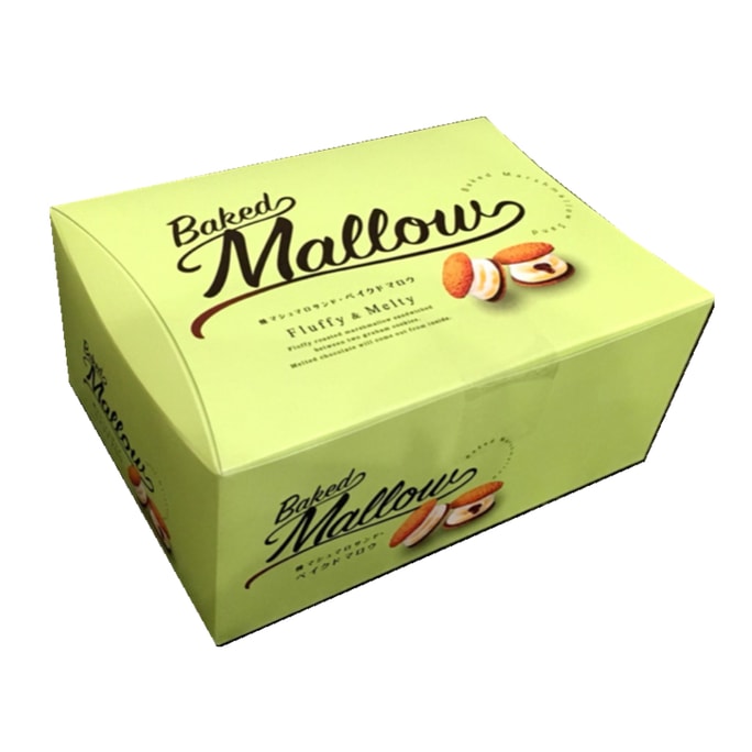 【日本からの直送】DHLダイレクトメールは3～5日で到着 超人気ネットセレブ商品 Japan BAKED MALLOW ローストマシュマロ チョコレートサンドクッキー 4個入