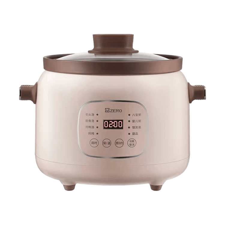 Purple Clay Electric Stew Pot DDZ-C25R7 84.5oz