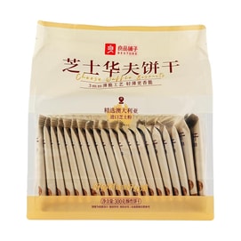 良品铺子 芝士华夫饼干 300g