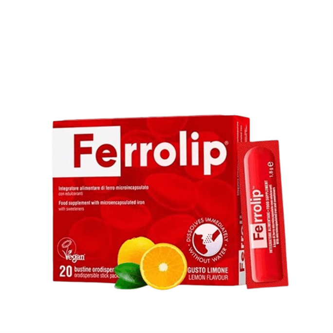 Iron supplement powder for pregnant women postpartum women and breastfeeding mothers; 20 sachets/box.