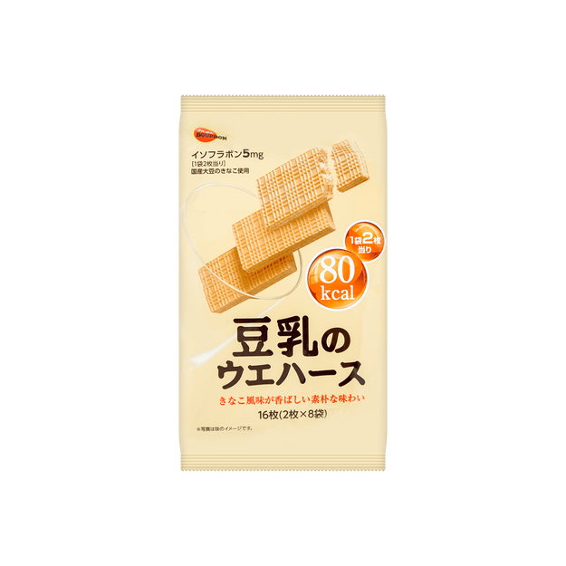 商品详情 - 日本BOURBON波路梦 国产豆乳威化饼干 112g - image  0