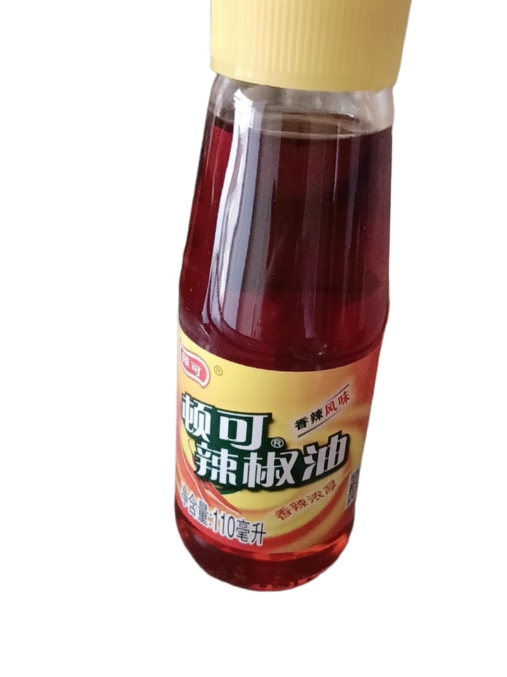 博惠精选 顿可辣椒油凉拌菜红油火锅辣椒油香辣调味厨房家用商用调料110ml /瓶