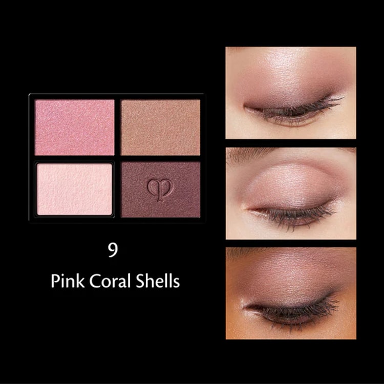 CLE DE PEAU BEAUTE Eyeshadow #9 Pink Coral Shells - Yami.com
