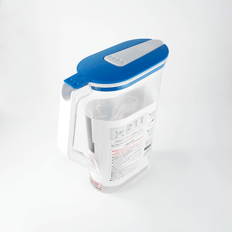 日本PEARL LIFE 保鲜耐热密封防漏冷水壶 蓝色 2L 4