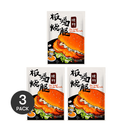 【超值3包】姜小闯 板烧鸡腿腌料 板烧鸡腿堡必备调料 100g*3【100%还原】