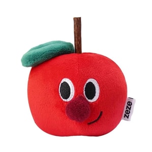 ZEZE 赤いリンゴ型の猫用おもちゃ マタタビ入り 噛みつき防止＆歯ぎしり防止 猫が楽しく遊べる