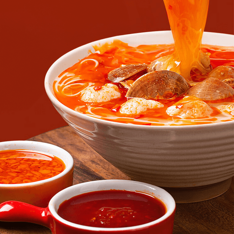 발효식초 해산물 쌀국수, 15.9oz *3【3개입】 6