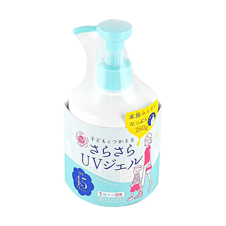 【최신 버전】건조감 없는 패밀리용 UV 젤 SPF45 PA+++ 9.17oz 4