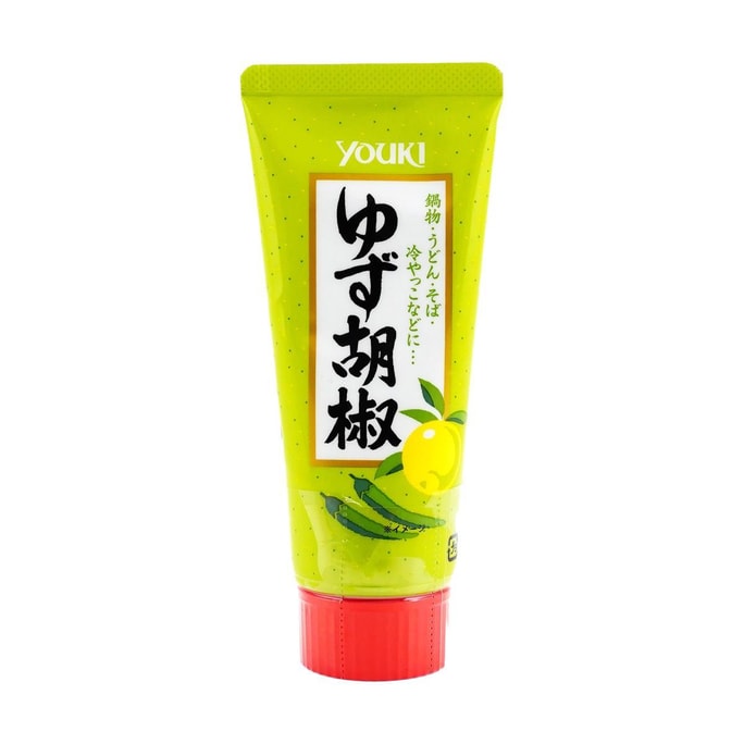 Yuzu Kosho - Yuzu Citrus & Green Pepper Paste, Japanese Seasoning , 3.53 oz 【For Salad, Hot Pot, Ramen, Seafood】