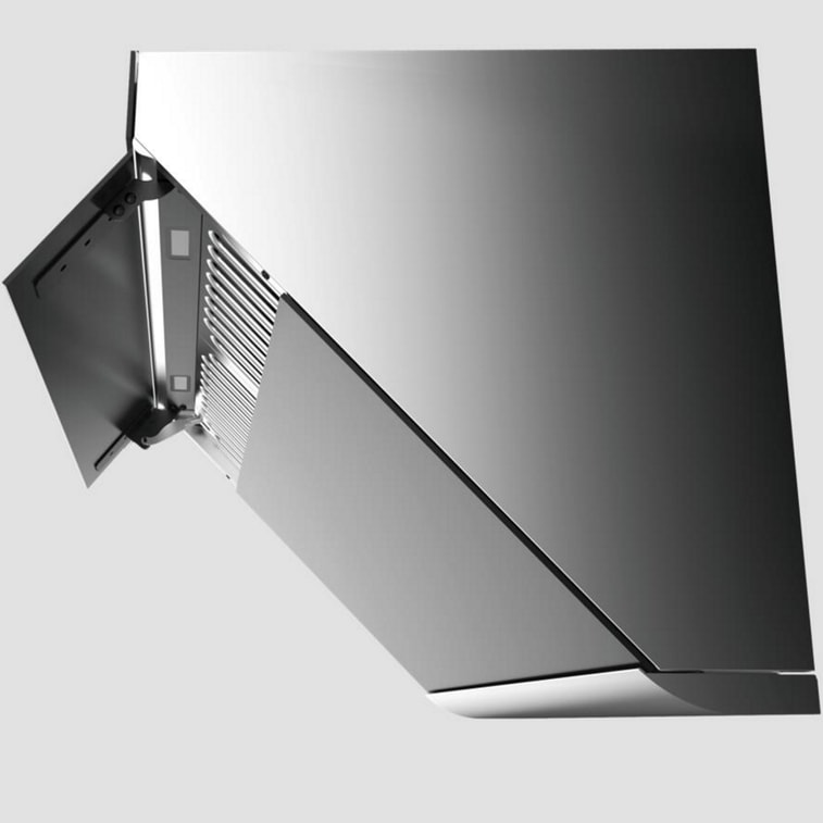 FOTILE JQG7501 Slant Vent Series 30" 850 CFM Side Draft Air Extraction Under Cabinet or Wall Mount Range Hood 8