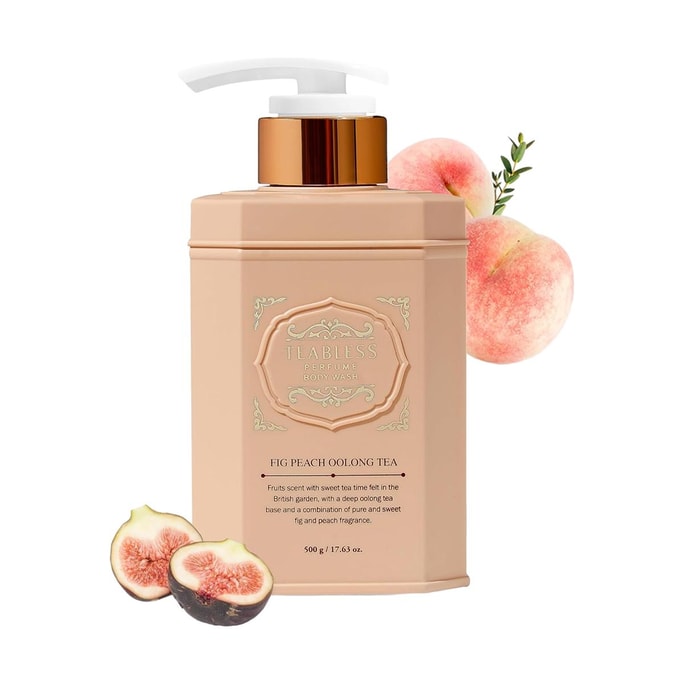 Perfume Body Wash Fig Peach Oolong Tea 500g