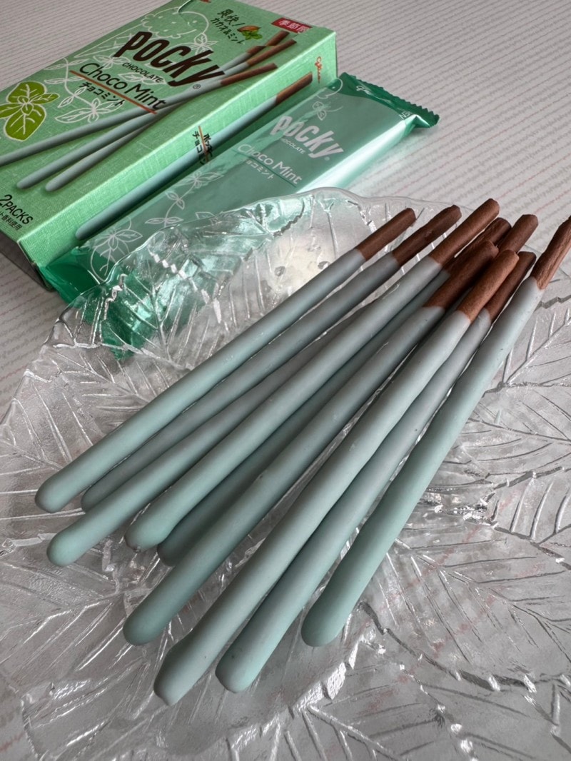 日本 格力高日本 期限限定 薄荷巧克力口味脆棒 2小袋