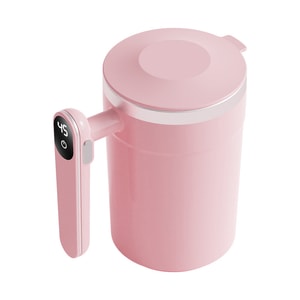 Lazy Stirring Essential! 400ml Rechargeable Electric Mixing Cup Pink 1 Piece
