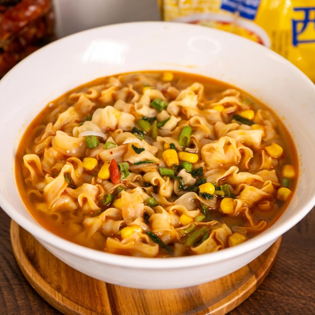 今麦郎 寻味中华 山西刀削面 非油炸方便面 超值装 5包入 520g