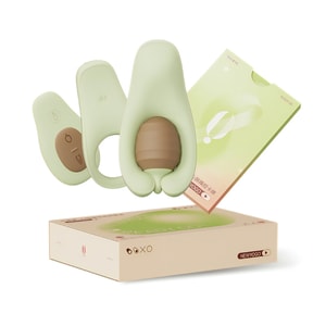 NEWYOGO Vibrating Egg & Cock Ring for Couples, Wearable Egg Vibrator with Penis Ring, Couple Use, Adult Wearable Sex Toy Set