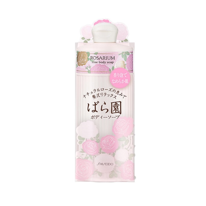 【日本直送品】SHISEIDO ROSARIUM ローズガーデン ナチュラルローズの香り シャワージェル 300ml