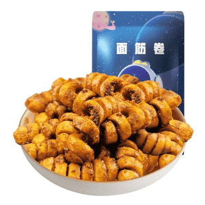 周黑鸭 碳烤手撕大面筋孜香烧烤味面筋卷160g*1袋
