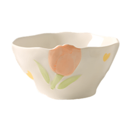 川岛屋 小清新餐具 米饭碗 4.5''