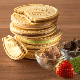 Kukkia & Nattia Wafer Cookie Assortment  10.1 oz【Variety Pack】【Gift Choice】