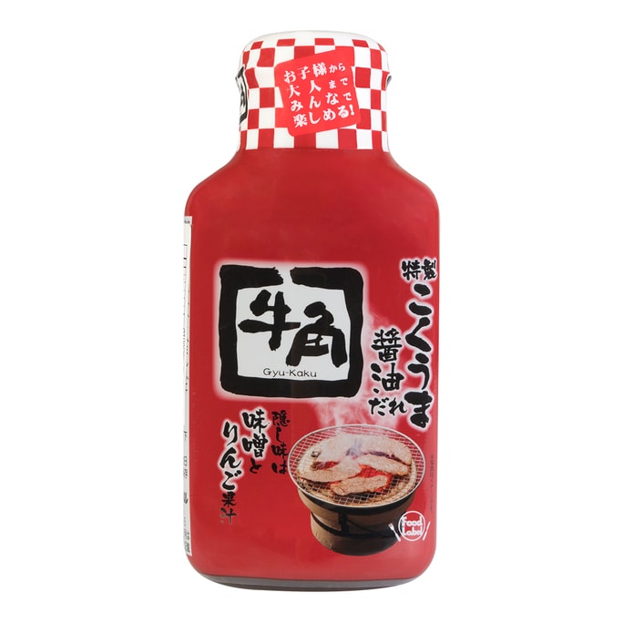 日本牛角GYU-KAKU 烤肉腌蘸两用酱 特制酱油味 210g