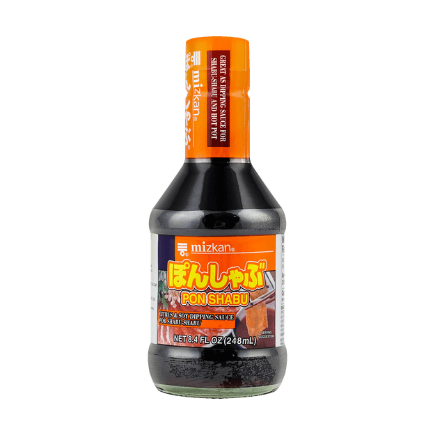 MIZKAN Pon Shabu Citrus& Soy Sauce For Shabu Shabu 250ml