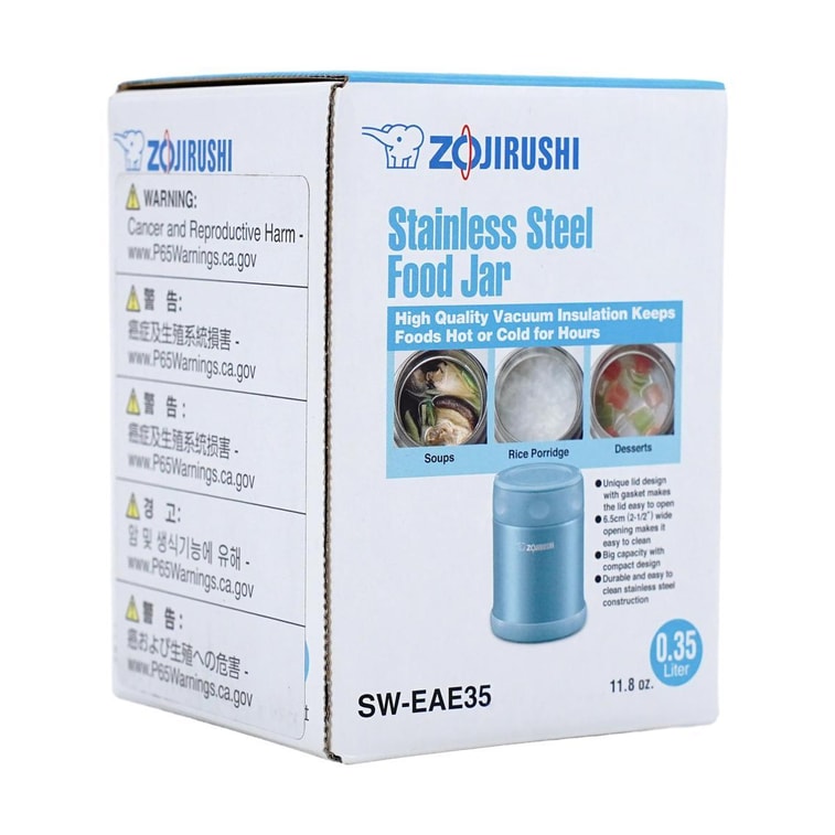 Stainless Steel Vacuum Food Jar Blue, 11.8 oz SW-EAE35AB 12