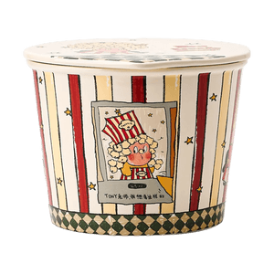 川岛屋 星星人泡面碗 陶瓷碗餐具 6.5"