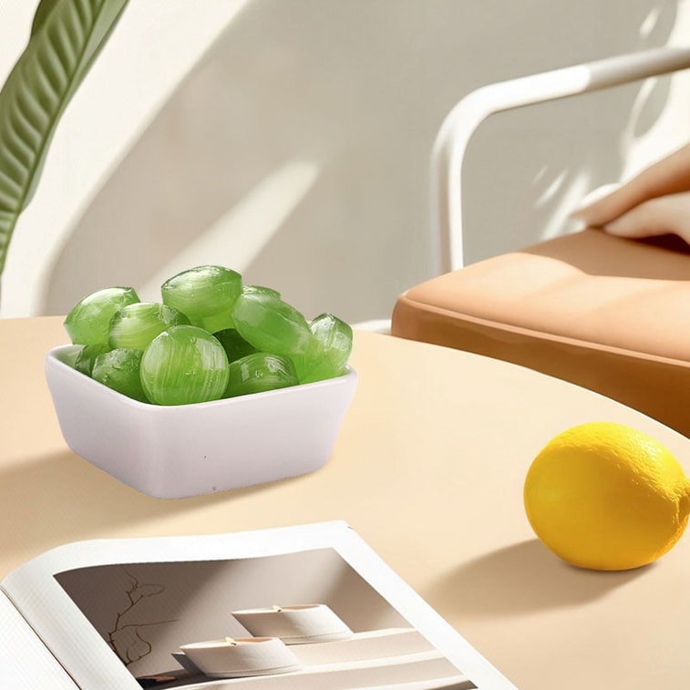 【中国直送】仙雀 和菓子 柑橘味 76g 3