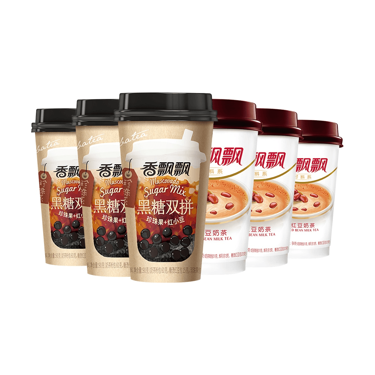 囤货专享装香飘飘黑糖双拼珍珠红豆奶茶3好料系红豆奶茶3连杯1怎么样