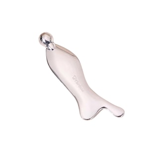 【中国直邮】 brainbow 人鱼面部按摩棒 1个 滚珠球 面部提拉 全身眼部脸部美容专用刮板