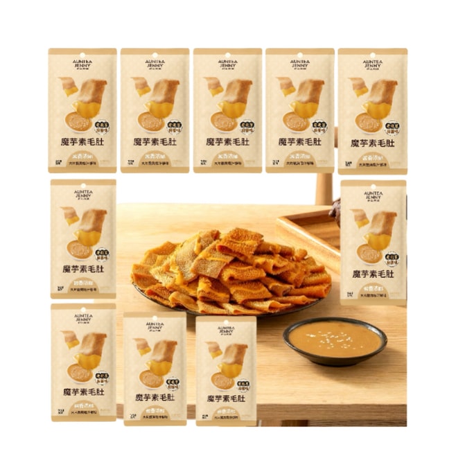 Beijing-flavored sesame sauce konjac imitation beef tripe 18g*10 packs