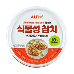 韓國ALTIST 植物性素食鮪魚罐頭 辣味 95g