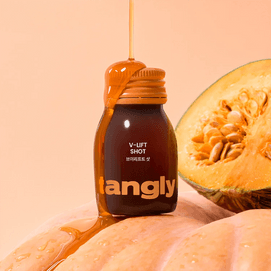 Tangly  V-Lift Shot, Pumpkin Flavor,1.4 oz【Dampness Relief, Anti-Puffiness & V-Line Contouring】【Olive Young Top-rated】