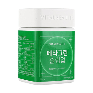 상품: 메타그린 슬림업 지방 연소 바디 쉐이핑 그린 에디션 1개월분 30정