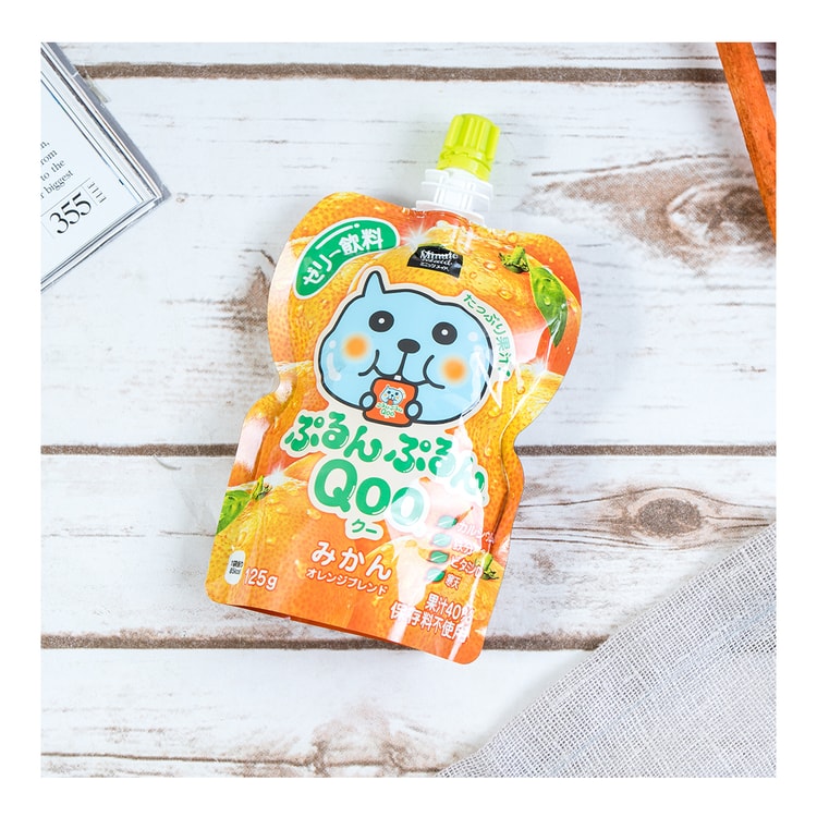 COCA-COLA コカ・コーラぷるんぷるんQoo（クー）みかん4.4oz - Yami