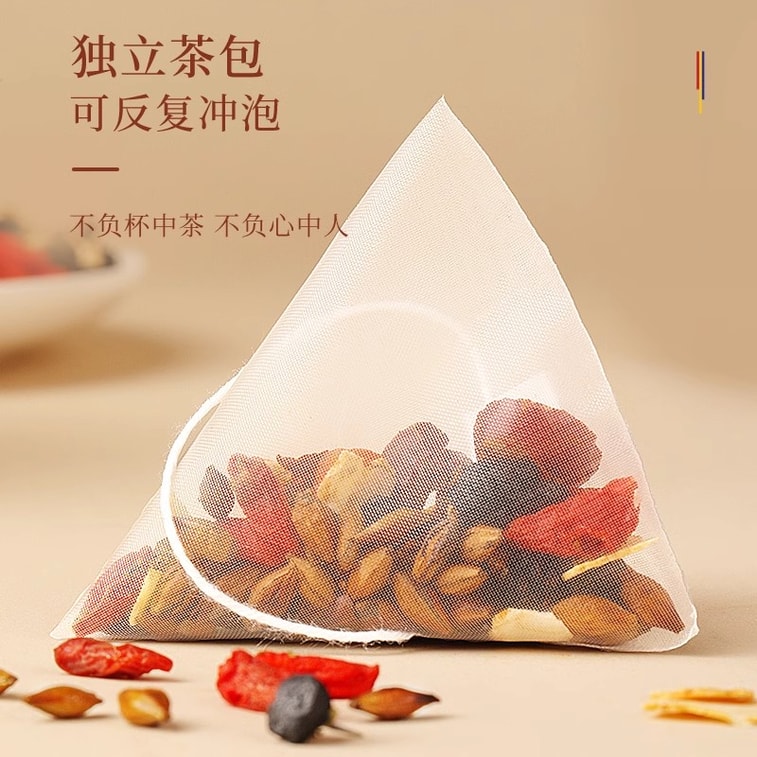 Ginseng Mulberry Black Wolfberry Dried Red Date Tea Tonic Tea Bag 150g 4