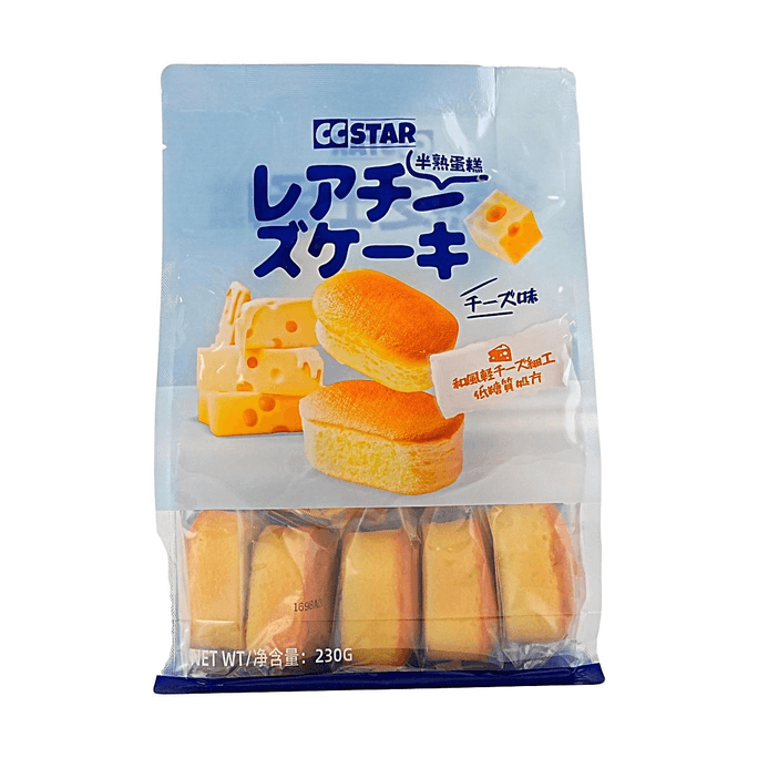 CC STAR 半熟芝士蛋糕 230g【營養早餐】
