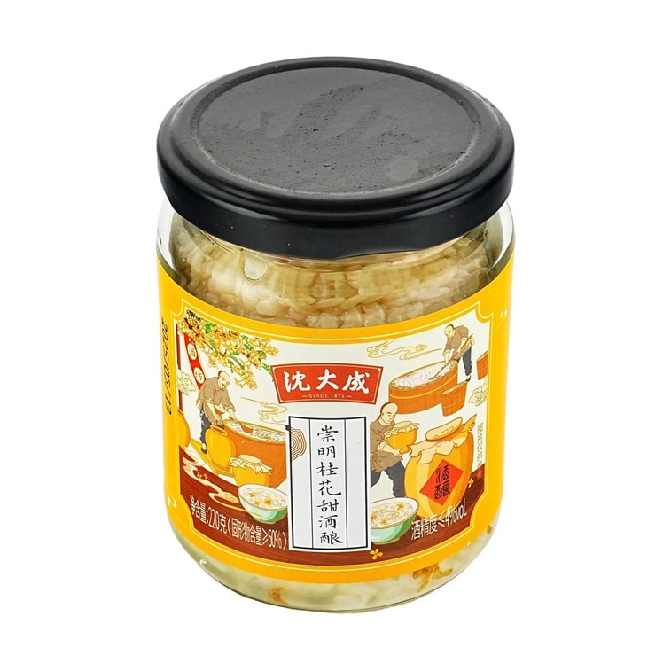 Chongming Osmanthus Sweet Rice Wine ,7.76 oz 8