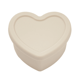 韩国 Kproduct4u 爱心碗8.5液体盎司(250毫升)– 防漏婴儿容器-6色杏仁奶