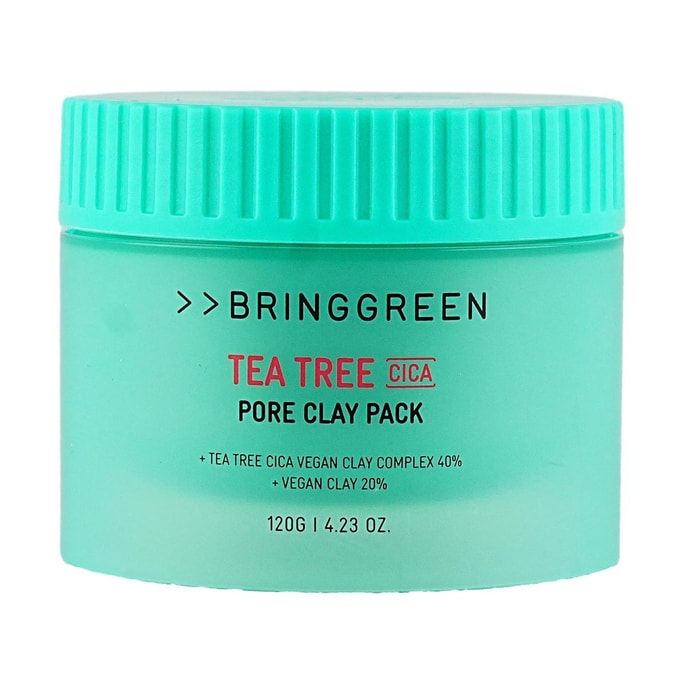 Tea Tree Cica Pore Clay Pack, 120g