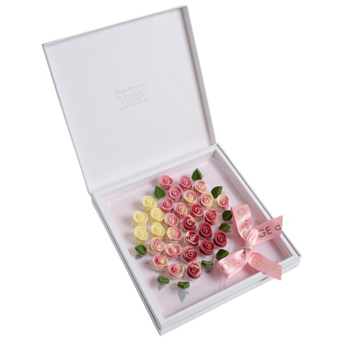 【日本直邮】Valentine Day 情人节限定 玫瑰巧克力礼盒(大盒)