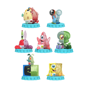 新加坡Might Jaxx Kandy 海绵宝宝糖果系列 苏打派对 盲盒手办 整盒含6个