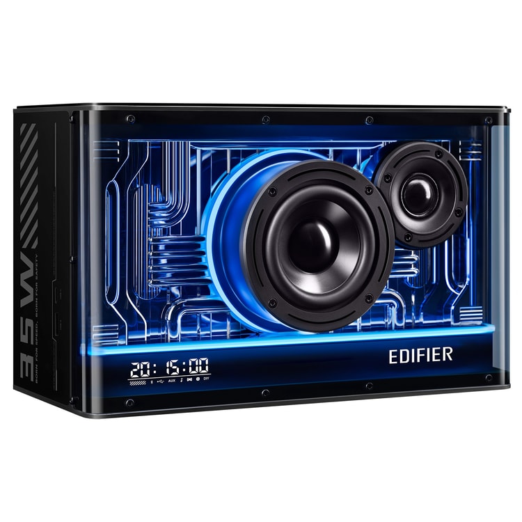 Edifier QD35 デスクトップ Bluetooth スピーカー ブラック - Yami