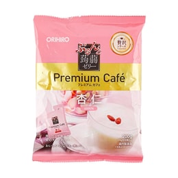 Low-Calorie Konjac Jelly, Premium Café, Almond  Flavor, 10-piece pack