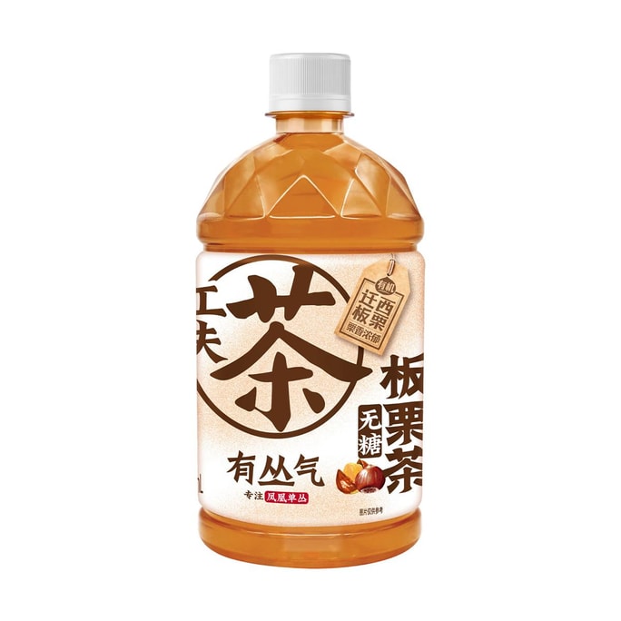 무설탕 밤 우롱차, 500ml (17.58 fl oz) [설탕 0g, 지방 0g, 칼로리 0kcal]